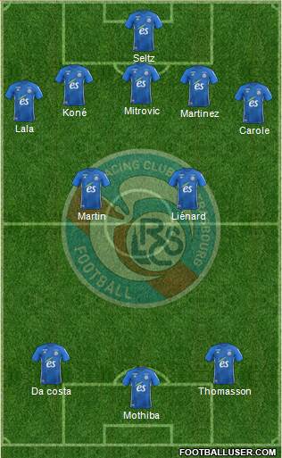 Racing Club de Strasbourg-Football Formation 2018