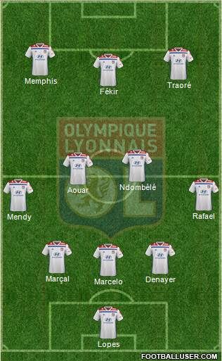 Olympique Lyonnais Formation 2018