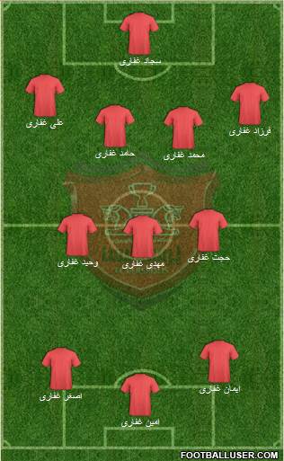 Persepolis Tehran Formation 2018