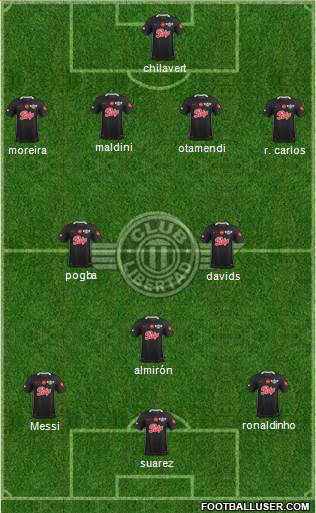C Libertad Formation 2018