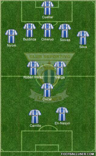 C.D. Leganés S.A.D. Formation 2018