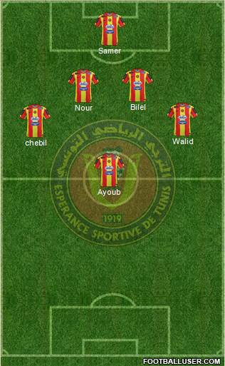 Espérance Sportive de Tunis Formation 2018