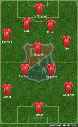 CD Independiente Medellín Formation 2018