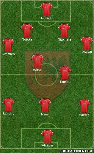 SV Wilhelmshaven Formation 2018