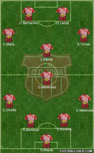 CD Vida Formation 2018