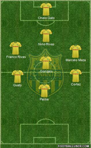FC Nantes Formation 2018