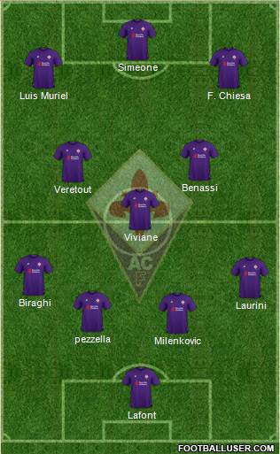 Fiorentina Formation 2019