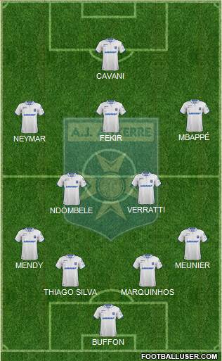 A.J. Auxerre Formation 2019