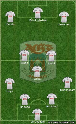 Aarhus Gymnastik Forening Formation 2019