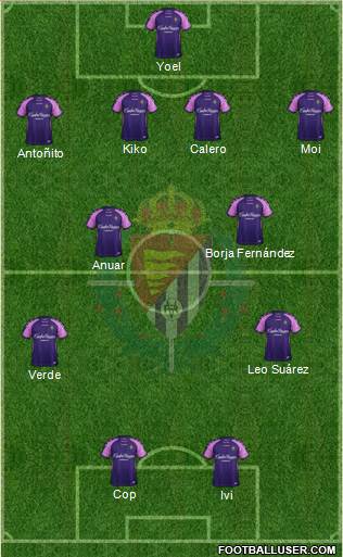 R. Valladolid C.F., S.A.D. Formation 2019