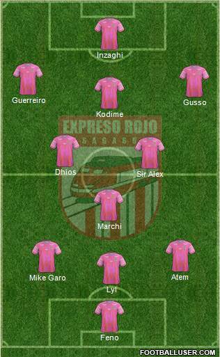 CD Expreso Rojo Formation 2019