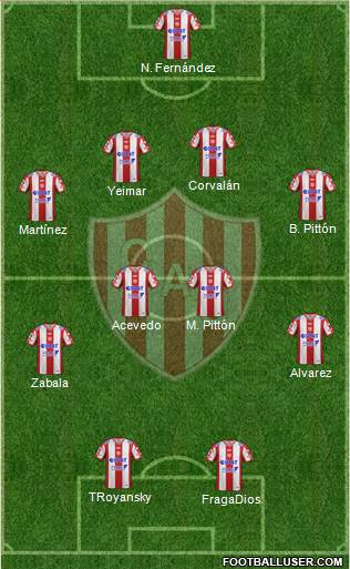 Unión de Santa Fe Formation 2019
