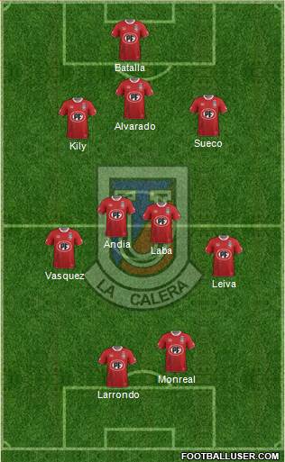 CD Unión La Calera S.A.D.P. Formation 2019