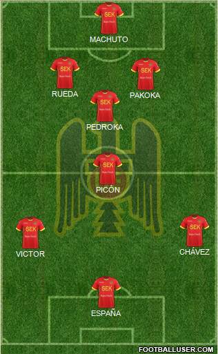 CD Unión Española S.A.D.P. Formation 2019