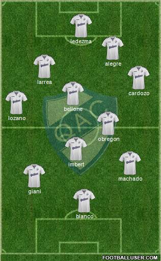 Quilmes football formation