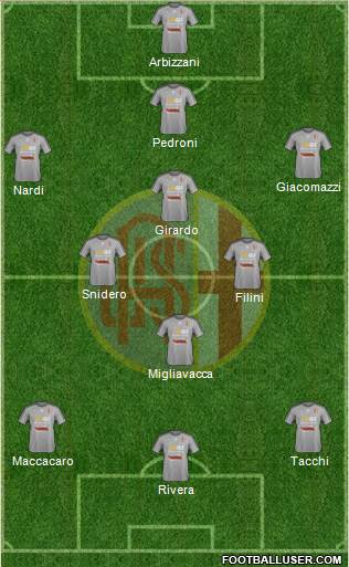 Alessandria football formation