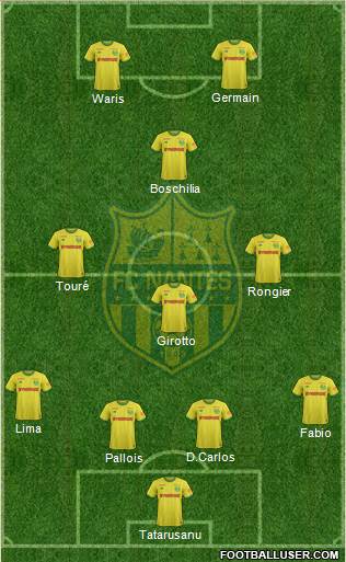 FC Nantes Formation 2019