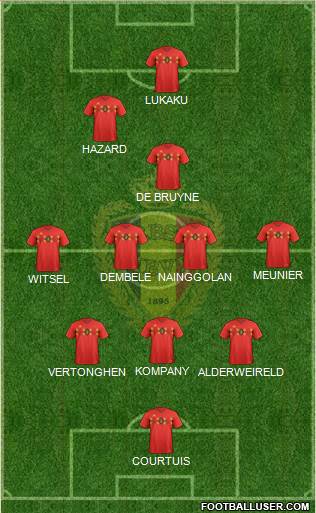 Belgium Formation 2019