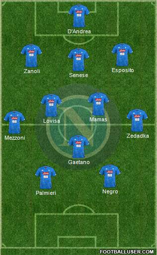 Napoli Formation 2019