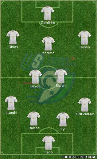 Union Sportive Créteil-Lusitanos Football Formation 2019
