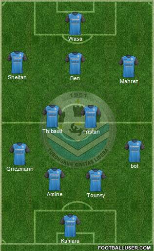 Tours Football Club Formation 2019