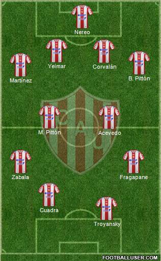 Unión de Santa Fe Formation 2019
