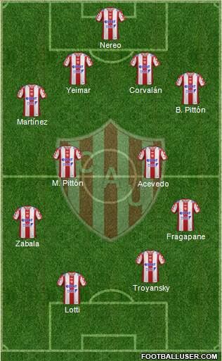 Unión de Santa Fe Formation 2019