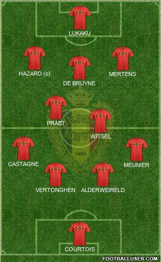 Belgium Formation 2019