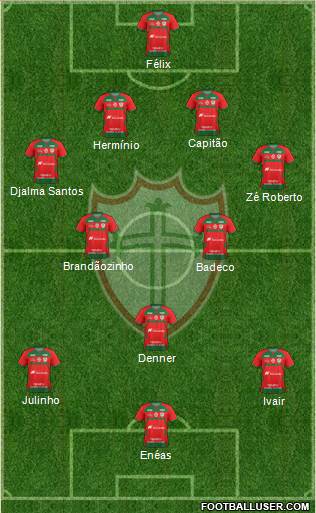 A Portuguesa D Formation 2019