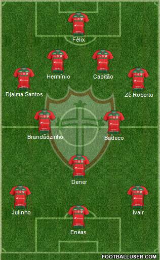 A Portuguesa D Formation 2019