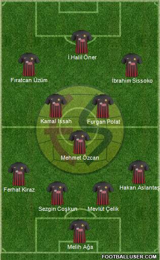 Eskisehirspor Formation 2019