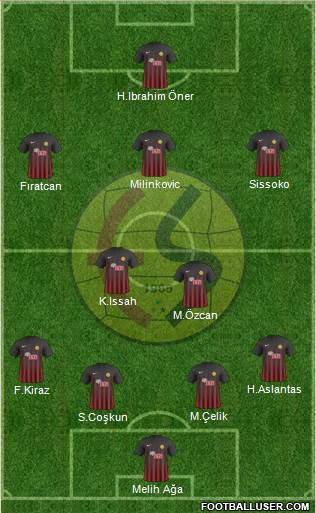 Eskisehirspor Formation 2019