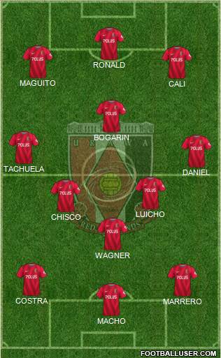 Urawa Red Diamonds Formation 2019