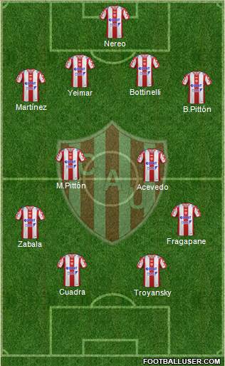 Unión de Santa Fe Formation 2019