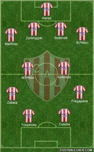 Unión de Santa Fe Formation 2019