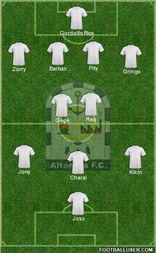 Club Altamira F.C. Formation 2019