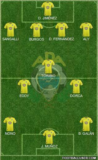A.D. Alcorcón Formation 2019