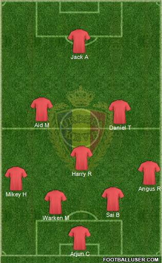 Belgium Formation 2019