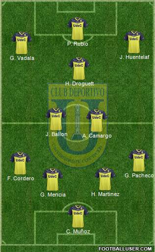 CCD Universidad de Concepción Formation 2019