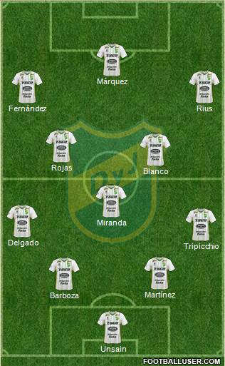 Defensa y Justicia Formation 2019