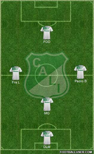 AC Deportivo Cali football formation