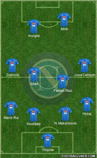 Napoli Formation 2019