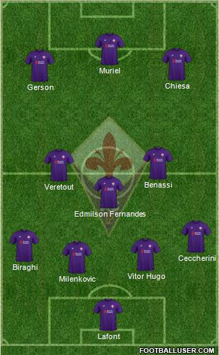 Fiorentina Formation 2019