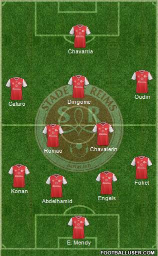Stade de Reims Formation 2019