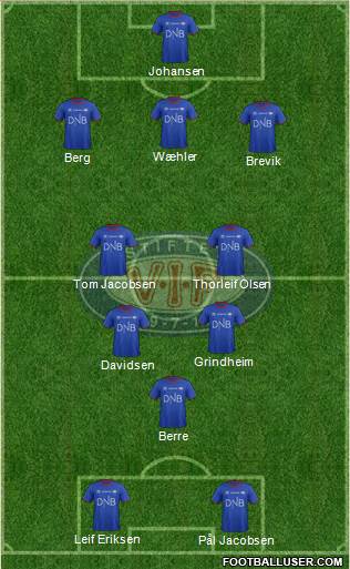 Vålerenga Fotball Formation 2019
