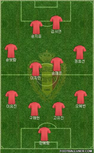 Belgium Formation 2019