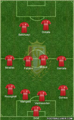 R Standard de Liège football formation