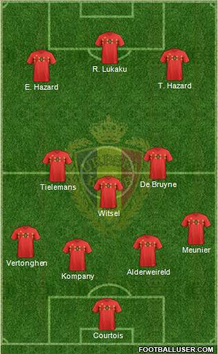 Belgium Formation 2019