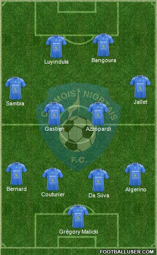 Chamois Niortais Football Club Formation 2019