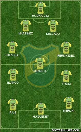 Defensa y Justicia Formation 2019